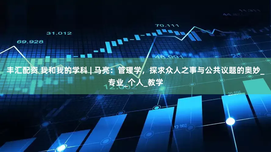 丰汇配资 我和我的学科 | 马亮：管理学，探求众人之事与公共议题的奥妙_专业_个人_教学