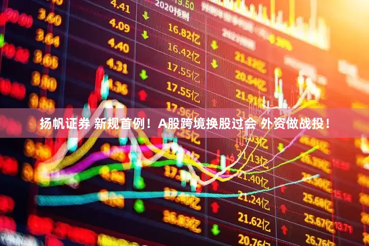 扬帆证券 新规首例！A股跨境换股过会 外资做战投！